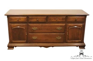 ETHAN ALLEN Classic Manor Solid Maple 72" Triple Door Dresser 15-5213 - Picture 1 of 10