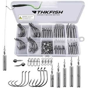 Angelzubehör Set Gewichte Sinker 103 Stück für Drop Shot Angeln - Bild 1 von 2
