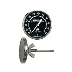 BQ225 Barbecue Grill Thermometer 2inch dial and 2.13inch stem - Picture 1 of 5