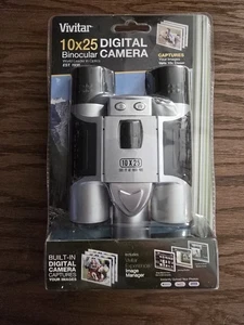 Vivitar 10x25 Binocular Digital Camera, New In Box - Picture 1 of 2