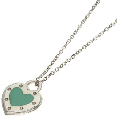 Collar Tiffany & Co Return to Love Corazón Esmalte SV Mujer Usado Foto 1 de 4