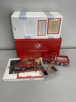 Грузовик Chevrolet 1998 Franklin Mint Christmas Holiday - Изображение 1 из 4