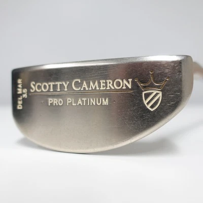 SCOTTY CAMERON PRO PLATINUM DEL MAR 3.5 35in Putter RH No H/C - Image 1 of 4