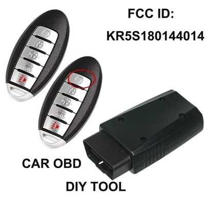 For 2013 2014 2015 Nissan Altima Maxima Pathfinder Murano Smart Key Fob Kit Tool - Image 1 of 4