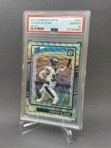 PSA 10 Cooper DeJean RC #/300 Wave 2025 Ottica Calcio Premium Set Rookie - Foto 1 di 2