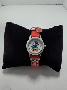 Disney Accutime  Minnie Mouse Watch With Charms, Great Shape! - Picture 1 of 5