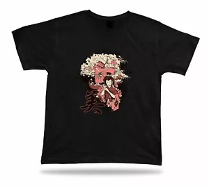 Camiseta Geisha Diseño Arte Camiseta Cumpleaños Idea Regalo Informal Elegante Tallas Charmall - Imagen 1 de 8