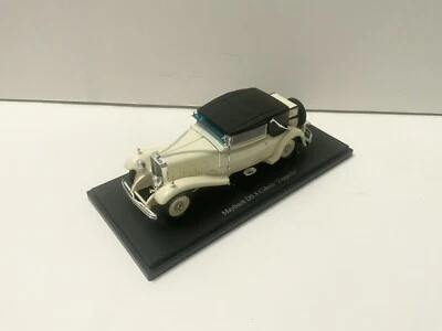 1/43 1930 Maybach DS-8 Cabriolet Closed Zeppelin Autocult 05050 LE 333 pcs. - Image 1 of 4