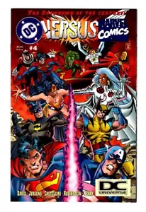 Marvel Versus DC/DC Versus Marvel 4 VF+ (8.5) DC UNIVERSE CORNER BOX LOGO * - Picture 1 of 2