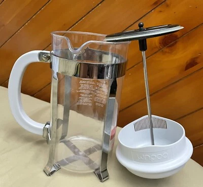 bodum original prensa francesa blanca Foto 1 de 4