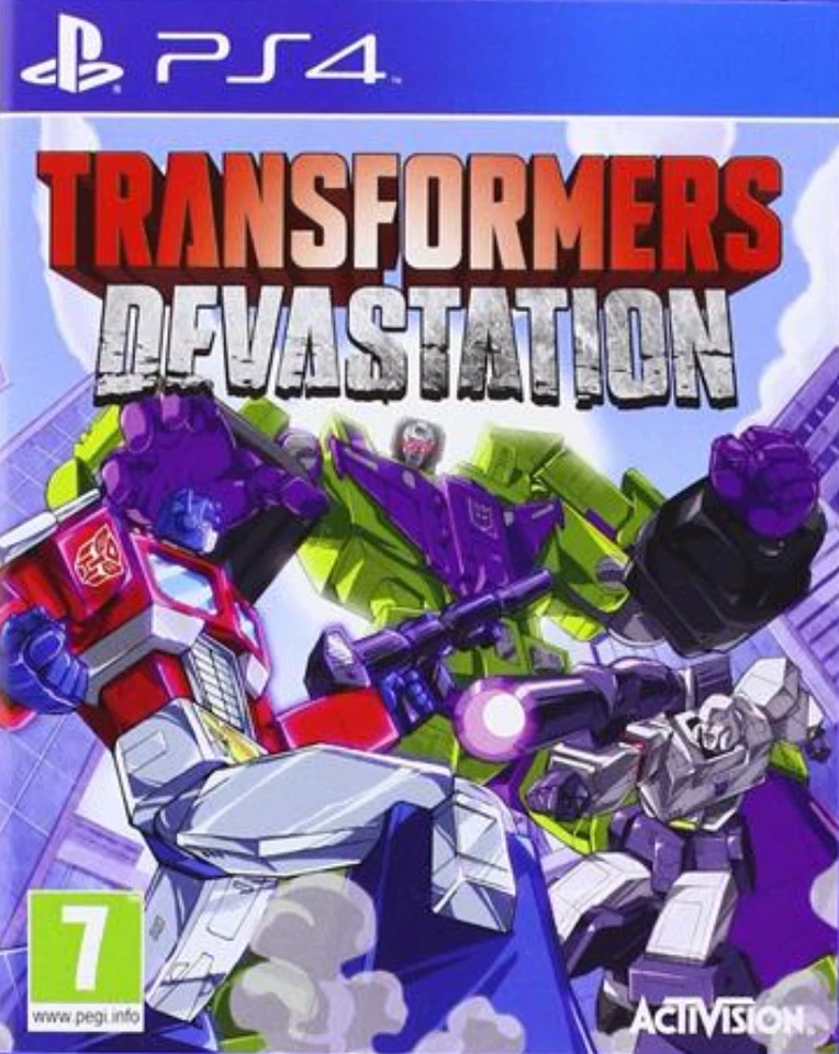 Transformers Devastation RE SEALED PS4 PAL Playstation 4 Bot Devestation kids - Image 1 of 1