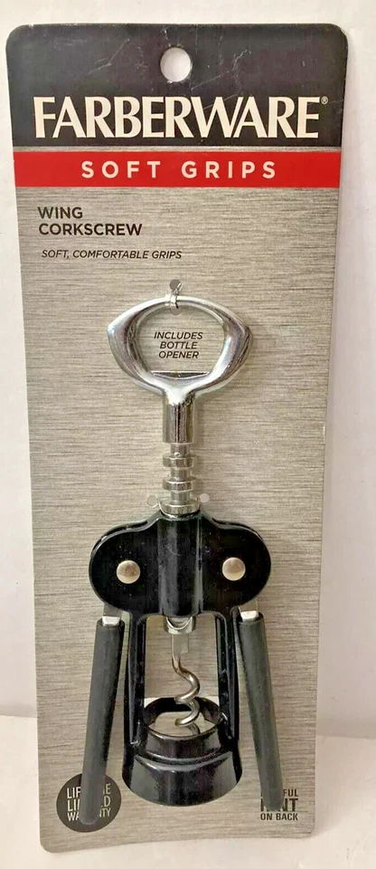 Sacacorchos Farberware Soft Grips Wing con abrebotellas 5050339 Foto 1 de 1