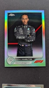 2022 Topps Chrome #5 Refractor Lewis Hamilton Mercedes AMG (A) - Picture 1 of 2