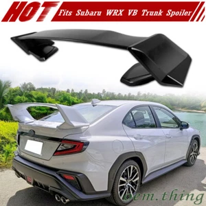 Unpainted Fits SUBARU WRX 5th VB DTO 4D Sedan Rear Trunk Spoiler ABS 2025 - Bild 1 von 7