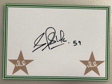 Saud Shakeel Signed Pakistan Cricket Card Test Cap No: 250