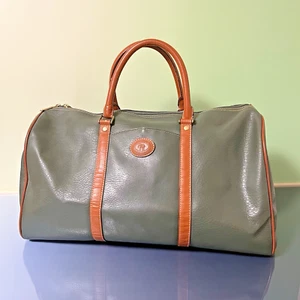 Borsa da viaggio vintage in pelle - Fanco Rino - valigia retrò - Foto 1 di 22