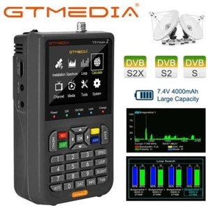 Professionale GTMEDIA V8 Finder 2 Satfinder misuratore satellitare DVB-S/S2/S2X misuratore digitale DE - Foto 1 di 13