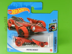 Hot Wheels 2021 - Preying Amenaza - Street Beasts - 115 - Nuevo en Emb. Orig. - Imagen 1 de 1