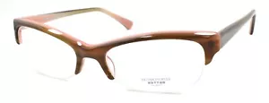 Oliver Peoples Boheme OTPI Glasses Frames Half Rim PETITE 51-17-137 Brown / Pink - Picture 1 of 3