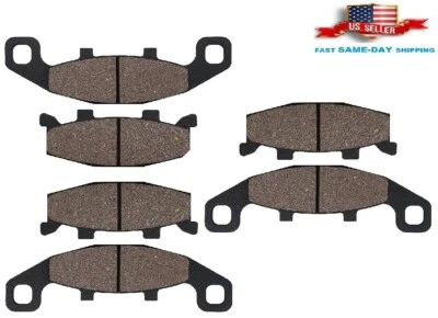 For Kawasaki Ninja ZX-10 ZX10 Front and Rear Brake Pads ZX1000B 1988 1989 1990 - Image 1 of 4