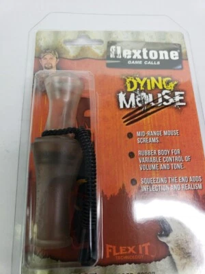Flextone Game Calls PRED-00007 Dying Mouse Mid-Range Mouse Screams New in Pkg - Image 1 of 4