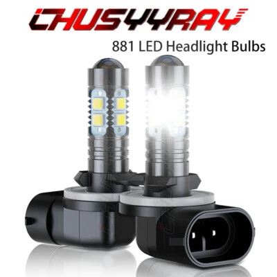 Lâmpadas de farol de LED 2x 200W para 2016-2018 POLARIS ACE 150 500 570 900 - Imagem 1 de 4