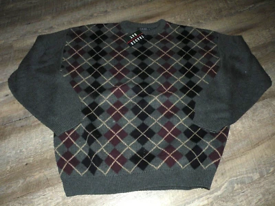 Trader Bay Men's Argyle Pullover Sweater Size XL Tall NWT NOS USA Made - Image 1 of 2