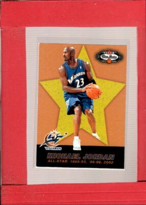 2002-03 Fleer Box Score #182 Michael Jordan EXMINT Bulls AS ID:61823 - Image 1 of 2