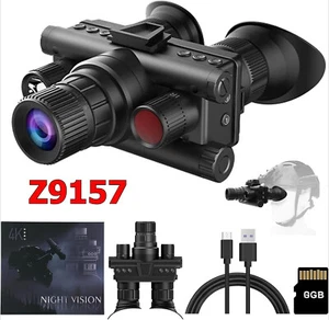 Z9157 4K UHD Tactical Night Vision Goggles 600M 8X Zoom Trail Infrared Binocular - Picture 1 of 10