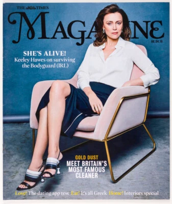 KEELEY HAWES MRS HINCH HINGE Times magazine April 2019 INTERIORS HOME GREEK FOOD - Image 1 of 4