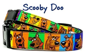 Cartoon Hundehalsband Handarbeit verstellbar Schnalle Halsband 1" oder 5/8" breit oder Leine - Bild 1 von 12