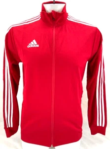 NEW Adidas Tiro 19 Training 3-stripe Athletic Jacket Full Zip Red LS Men's M - Picture 1 of 8