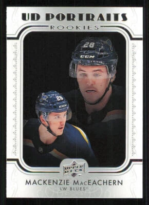 2019-20 Upper Deck UD Portraits #P79 Mackenzie MacEachern - Image 1 of 2