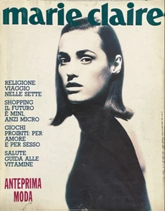 MARIE Claire Magazine Italia October 1990 YASMIN LE BON Helena Christensen - Picture 1 of 9