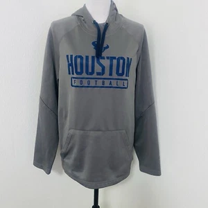 Fanatics Men’s Houston Texans Football Monochrome Hooded Sweatshirt Medium EUC - Picture 1 of 10