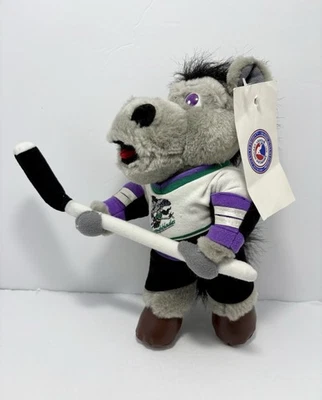 Vintage Kentucky Thoroughblades AHL Lucky Mascot Plush Stuffed Animal ‘97 NWT - Image 1 of 4
