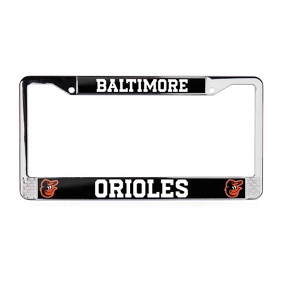 Baltimore Orioles MLB 3D Polyurethane Chrome License Plate Frame Car-Truck-SUV - Image 1 of 2