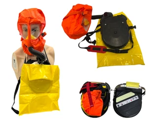 DRÄGER Atemschutz Schutzmaske Maske Selbstretter Sauerstoff Fluchtmaske prepper - Bild 1 von 17