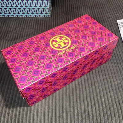 Подлинный Tory Burch пустой подарок коробка для обуви 12,25 «x 6» x 4» - Изображение 1 из 3