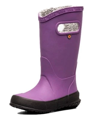 Bogs Botas Exterior Niñas Felpa Impermeable Tirar Sólido 72804 Foto 1 de 4