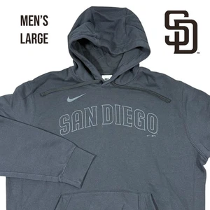 San Diego Padres Nike MLB Hoodie Herren Large schwarz Baseball Pullover Sweatshirt - Bild 1 von 7