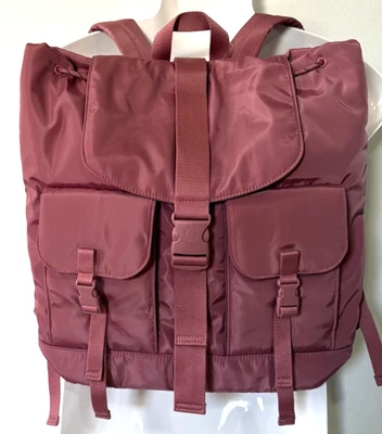 Victoria's Secret PINK Nylon Cargo Backpack Soft Begonia Adjustable Strap - Image 1 of 4