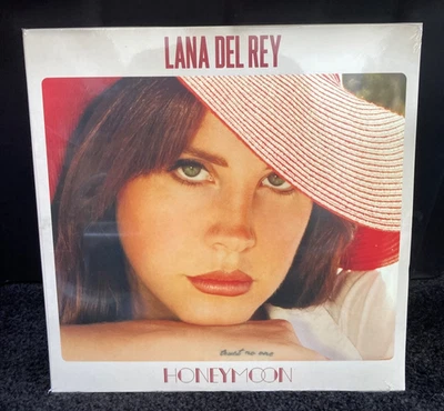 Rare! Lana Del Rey ~ Honeymoon 2LP Sealed Vinyl (Translucent Red Vinyl) MINT! Foto 1 de 4