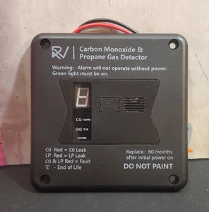 RV trailer camper carbon Monoxide and Propane gas Detector alarm - Bild 1 von 2