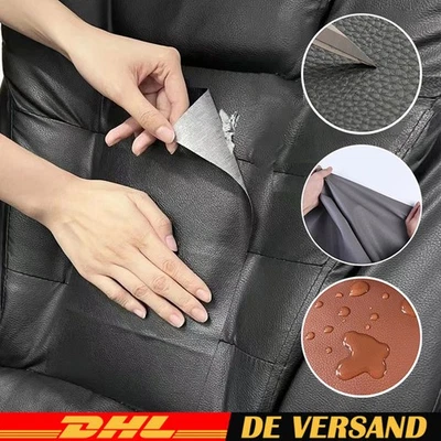 BEDEE 137x50cm Selbstklebend Sofa Patch Reparatur Lederreparatur Kunstleder Flicken DE