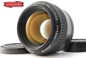 [MINT Late] MINOLTA MC ROKKOR-PG 58mm F/1.2 MF Lens MD From JAPAN - Picture 1 of 24