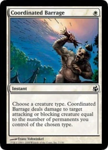 Coordinated Barrage - Morningtide #7/150 MTG Magic The Gathering - Image 1 of 1