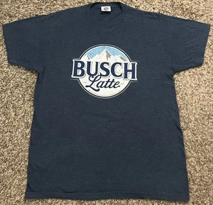 Busch Latte Anheuser-Busch St. Louis Mo T-Shirt Uomo Taglia Large - Foto 1 di 4