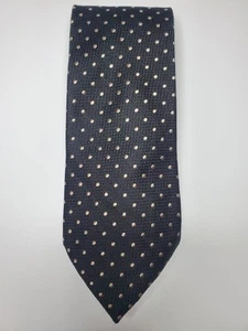 Corbata Nautica / Negra con lunares / 100% seda / L-60 pulgadas y W-3,5 pulgadas - Imagen 1 de 5