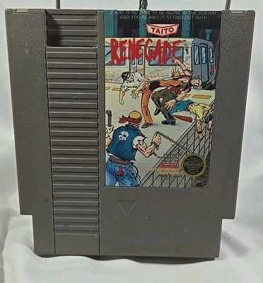 RENEGADE - Nintendo Vintage  NES (Tested & Working) - Image 1 of 4